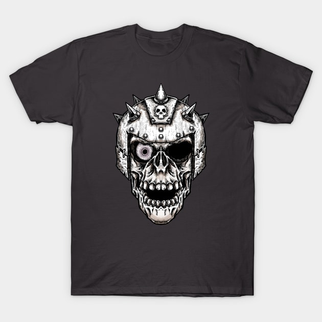 Fantasy Football Skeleton White 2 T-Shirt by Spevna